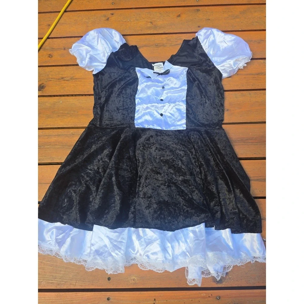 California Costumes Fiona French Maid Dress Black Velvet Halloween Cosplay 1 Siz